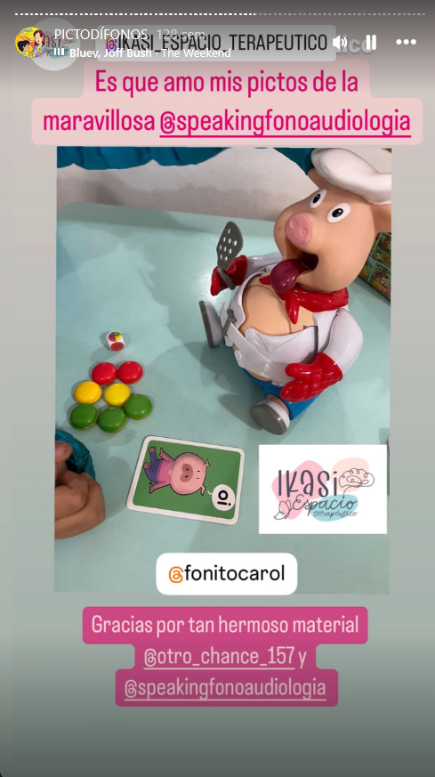 Pictodifonos: Material Fonoaudiológico Físico para Dífonos  Vocálicos y Consonánticos